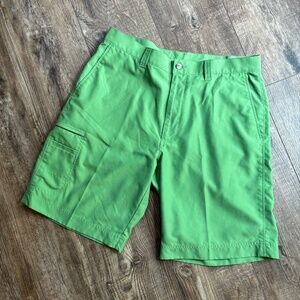 Callaway Green Athletic Shorts for Men